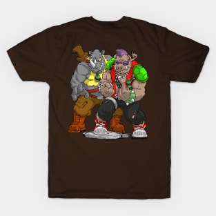 Rocksteady and Bebop TMNT T-Shirt